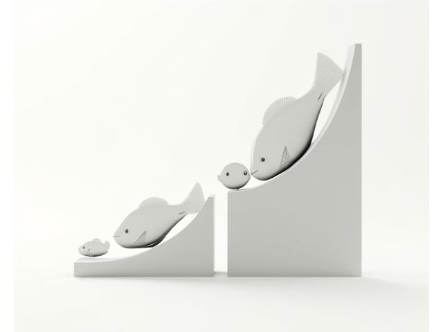 Gráfico de curvas de crescimento comparando métodos de alimentação tradicionais e por IA, mostrando um crescimento acelerado dos peixes com a IA.